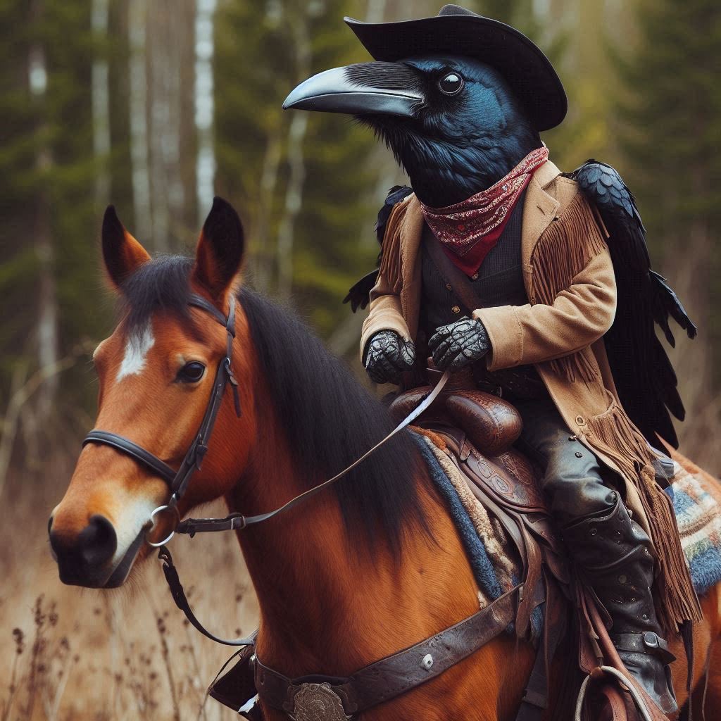 CryptoMatchan's tweet photo. CAWboy🐦⬛
#CAW https://t.co/s867OXgOoq