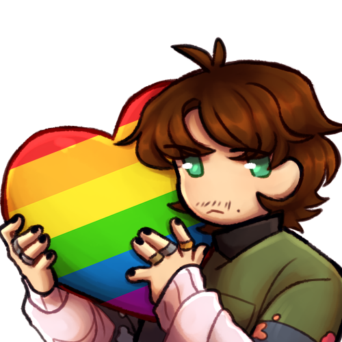 made some emotes for john's server for fun lol -🐦‍⬛