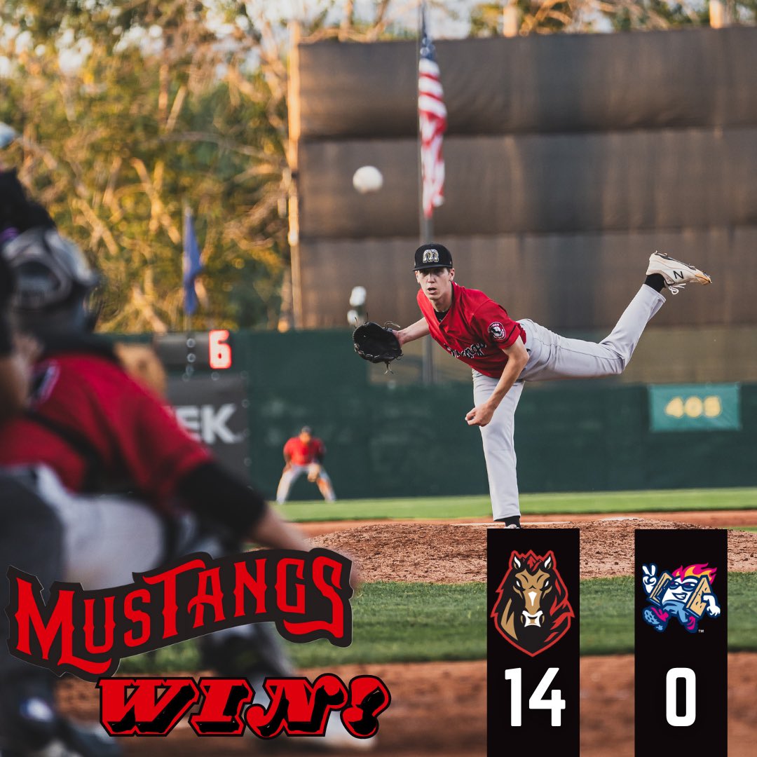 Mustangs's tweet photo. a Complete Game Shutout for Pat Maybach and a #stangswin 🤠 https://t.co/rDazOG0wzY