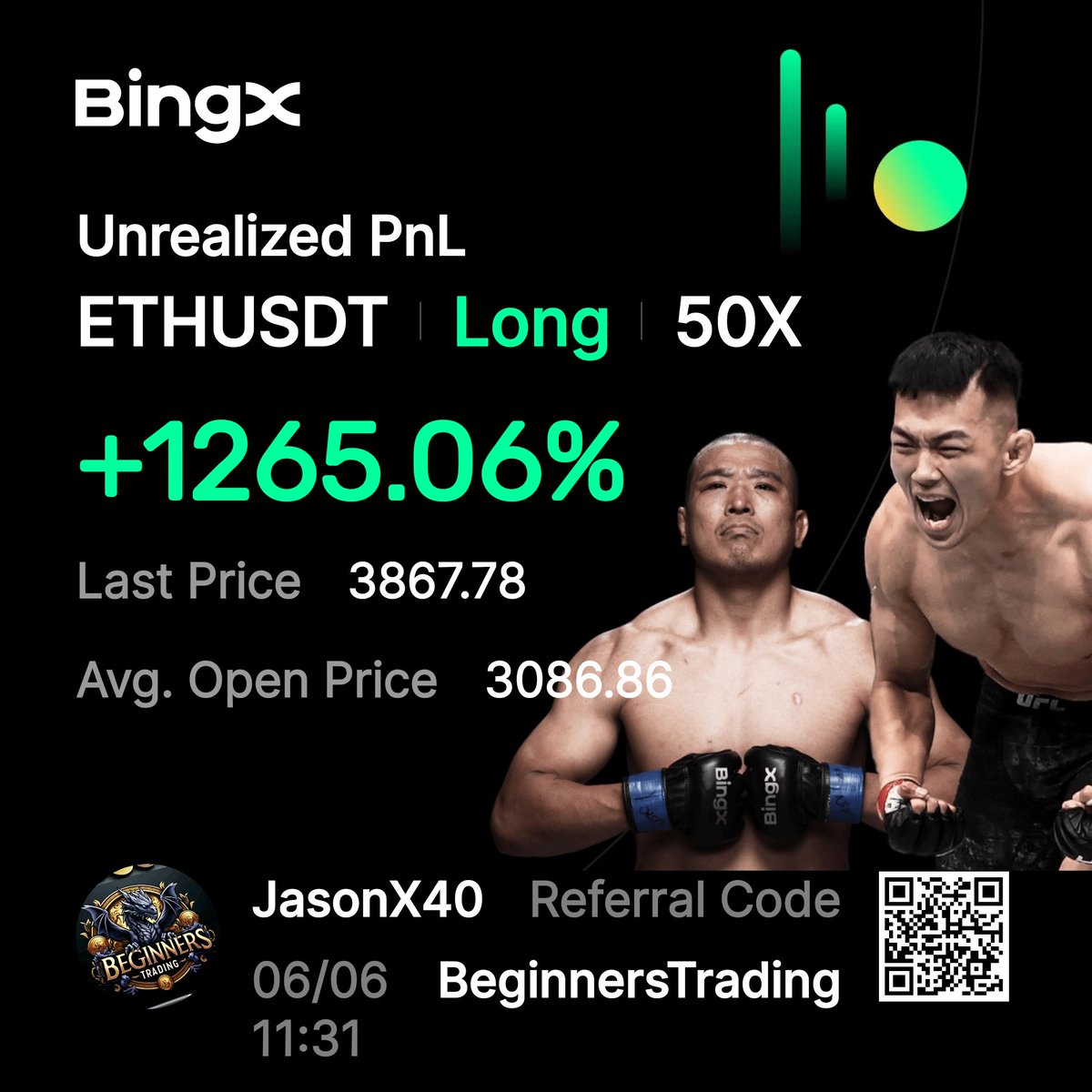 X40Jason's tweet photo. Look at these profit gains shared in the VIP discord! You too can have my trade calls by simply joining through my referral link. DM me to get access to the VIP discord server. 
Referral Link: https://t.co/aP2W5MH3zV
#Crypto #Trading #Profit #VIP #Discord https://t.co/IGcyWtxWFa