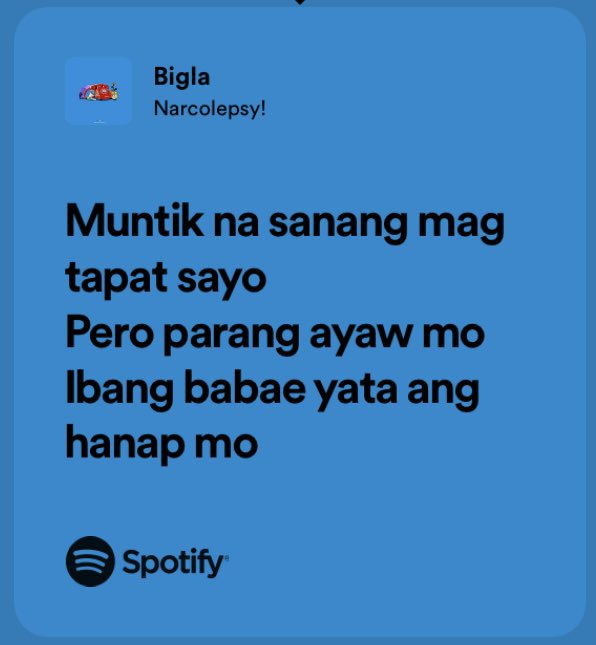 narcolepsyph's tweet photo. 💔

—-
🔴🟠🟡🟢🔵🟣
#narcolepsy
#bigla
#spotify
#opm https://t.co/Y6vq4K3AWq