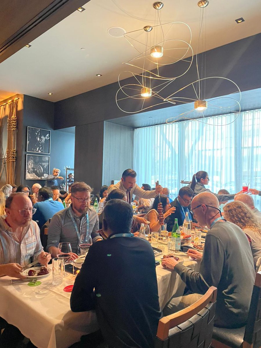 HexawareGlobal's tweet photo. Day 2 at #Snowflake Summit: We had a delightful evening surrounded by friends and new acquaintances!
#Cloud #GenAI #AI https://t.co/71YOA7FPK9