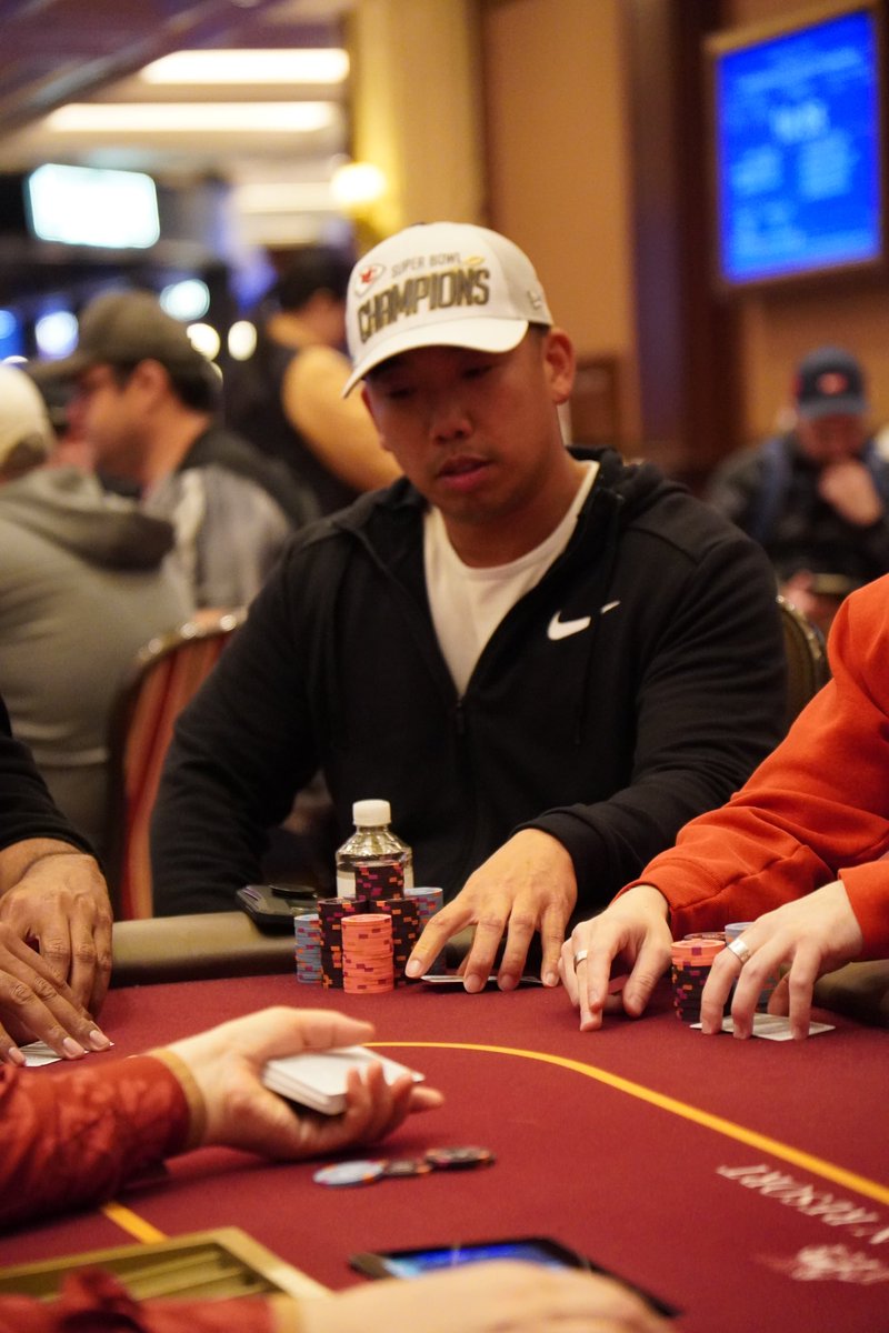 Zach Nguyen Eliminated in 6th Place for $39,197
msptpoker.com/Pages/LiveRepo…

$1,600 MSPT NLH Day 2 <a href="/VenetianPoker/">Venetian Poker Room</a> 🦁🏆

Live Updates: msptpoker.com/Pages/LiveRepo…