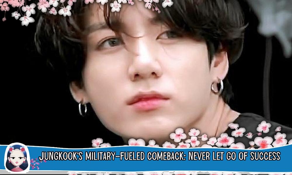 CelebSnapFan's tweet photo. K-Standby, Jungkook's back with #SoloComeback ๐๐ฅ! From Billboard Hot 100 wins to VMA nods ๐๐, his military cooking stint fueled creativity ๐ฅ. 'Never Let Go' is a must-listen ๐ฏ! What record will he break next? Stay tuned! ๐ #BTS #KPop #Jungkook https://t.co/8JShYBEVPy https://t.co/OQXLsGMzRN