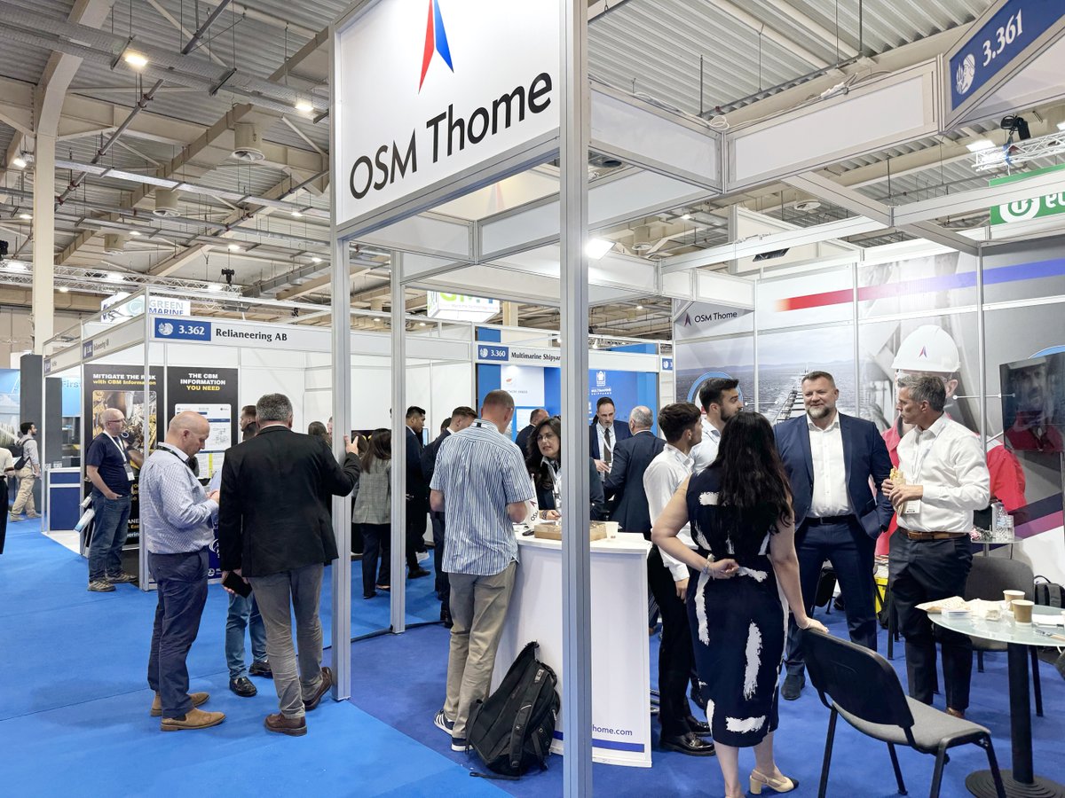 osmthome's tweet image. OSM Thome&apos;s Chief Crew Management Officer, Julia Anastasiou, highlighted the organization&apos;s Competency Management System at the Posidonia 2024.

Visit OSM Thome&apos;s booth in Posidonia 2024, at stand 3.361, Hall E.

#osmthome #posidonia2024 #maritime #shipping