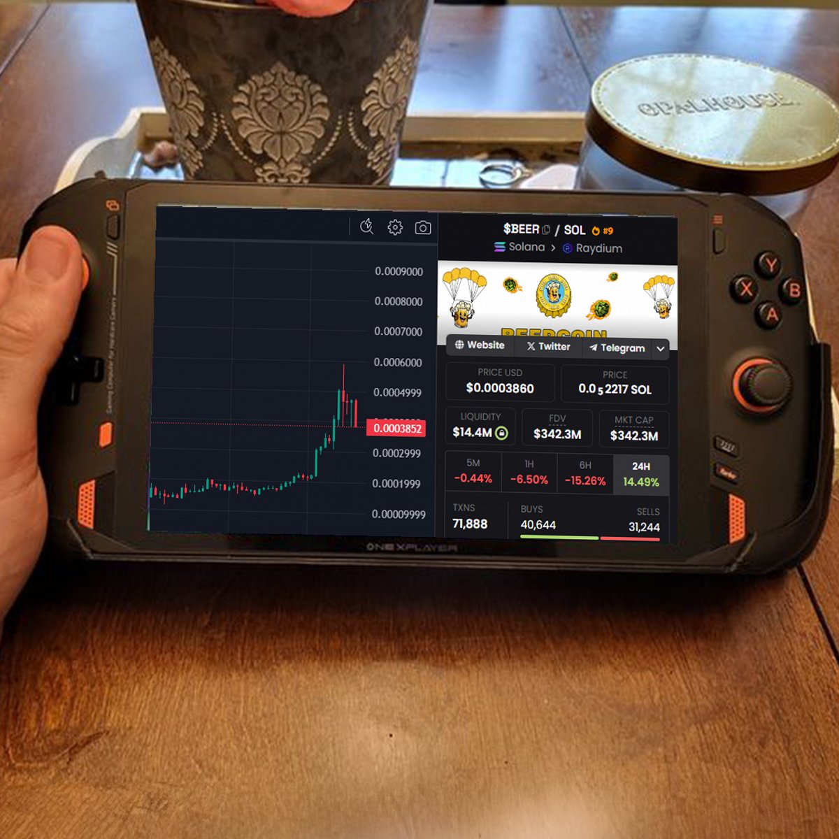 Just got this new setup we making it out the trenches fr