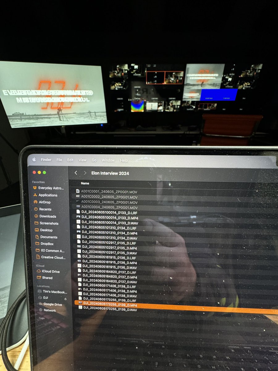 Erdayastronaut's tweet photo. The goods are secured! Had an awesome chat with @elonmusk on the eve of the next #Starship test flight. We’re about to go live to kick off our 4K coverage! Come say hi! - https://t.co/QLzuxOFM2l https://t.co/Xa8actw4bD
