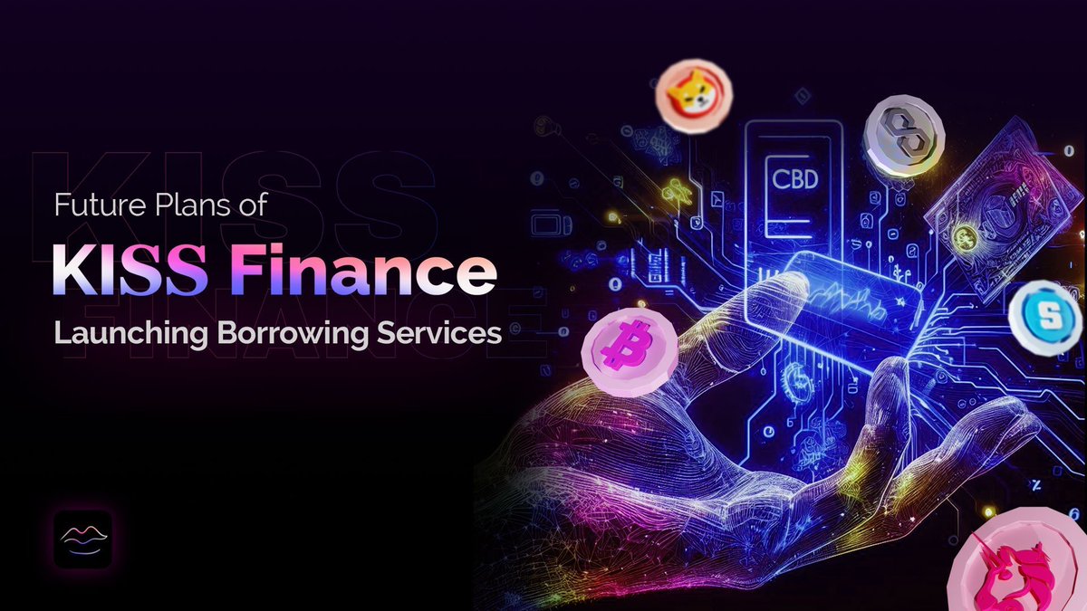 🌟 Future Plans for KISS Finance
🤝 Launching Borrowing Services
🛤️ We're making significant progress on the <a href="/base/">Base</a> chain!

📈 Excited to announce that we'll launch borrowing services once our total deposits (#TVL) reach $2 million.

#KissFinance #Base #Borrowing