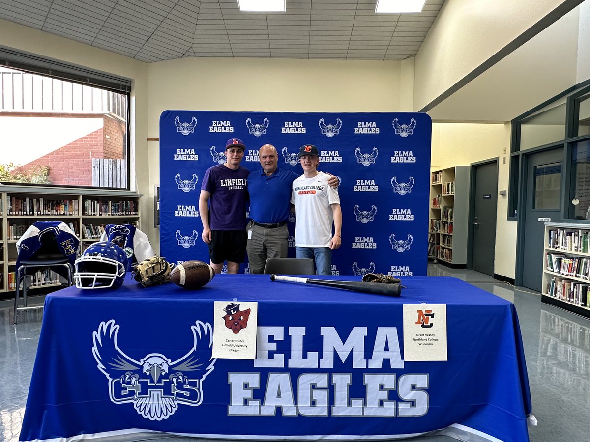 Grant Vessey (@grantvessey4) on Twitter photo Baseball guys showed up big!! <a href="/ElmaBaseball/">Elma High School Baseball</a>
Super glad I got to sign next to this guy! <a href="/Carter_Studer/">Carter Studer</a> Baseball guys showed up big!! <a href="/ElmaBaseball/">Elma High School Baseball</a>
Super glad I got to sign next to this guy! <a href="/Carter_Studer/">Carter Studer</a>
