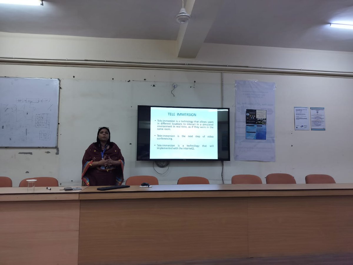 ipecgzb's tweet image. The FDP on "Emerging Trends in Computer Science and Engineering"organised by CSE department,IPEC started today with the lecture of Ms. Harshita on the topic Ethical Hacking with Python followed by Ms. Priya Upadhyay on the topic Tele immersion.
#PracticalKnowledge #ipec #ipec30