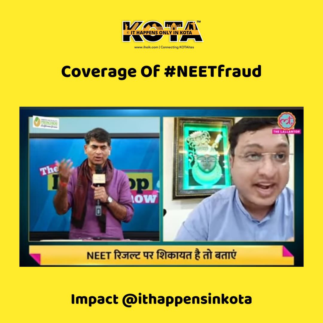 ithappensinkota's tweet photo. #NEET https://t.co/ZpjQodbg6r