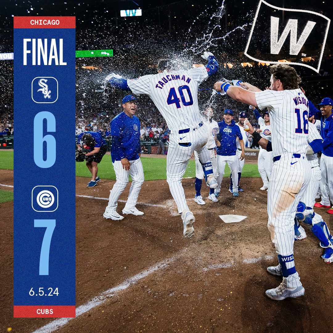 Tauch-off, send tweet

Tauchman: 2-for-4, Game-winning HR, BB, 3 R
Bellinger: 2 RBI
Happ &amp; Hoerner: RBI