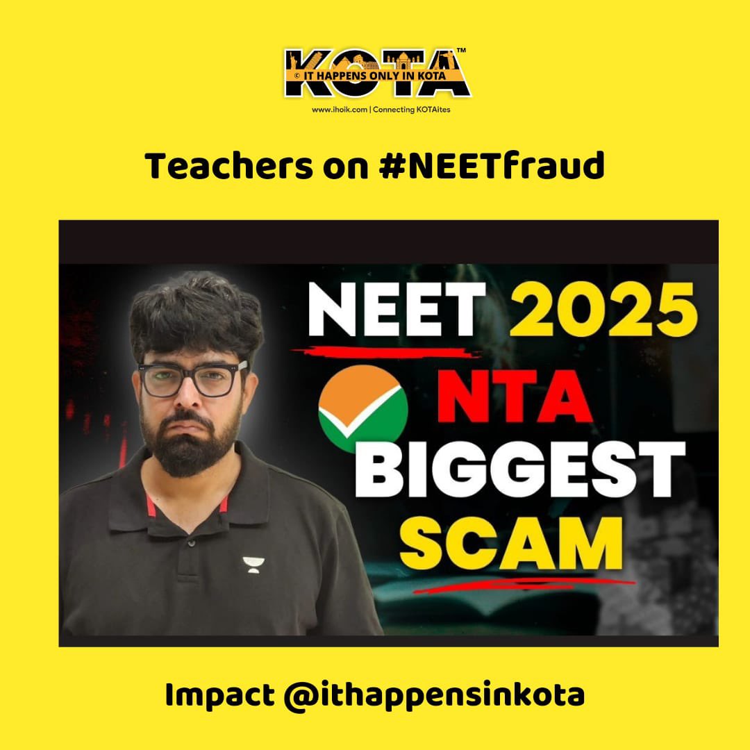 ithappensinkota's tweet photo. #NEET https://t.co/BkKCwcNtEJ