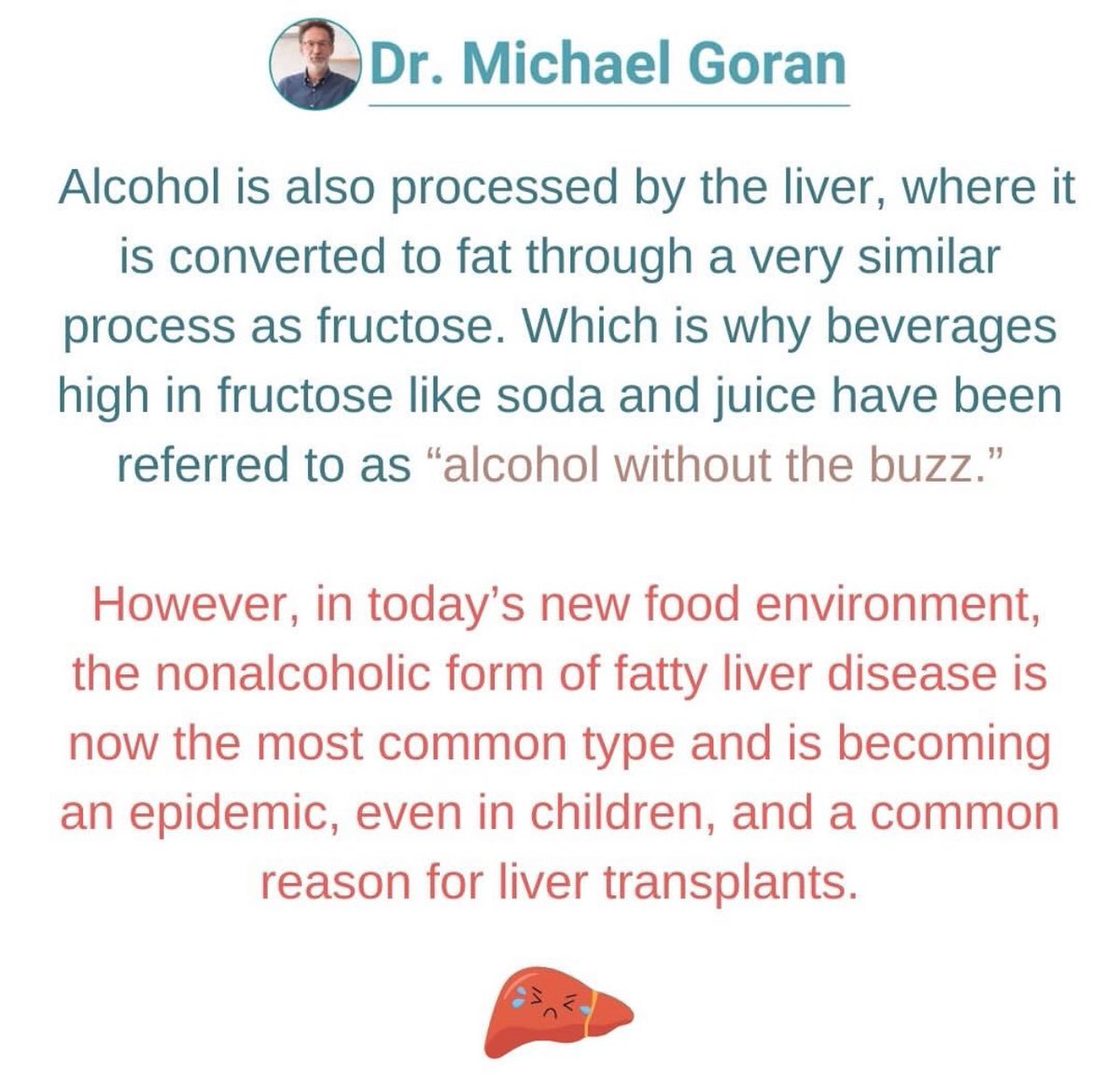#liver #fructose #soda #juice #health