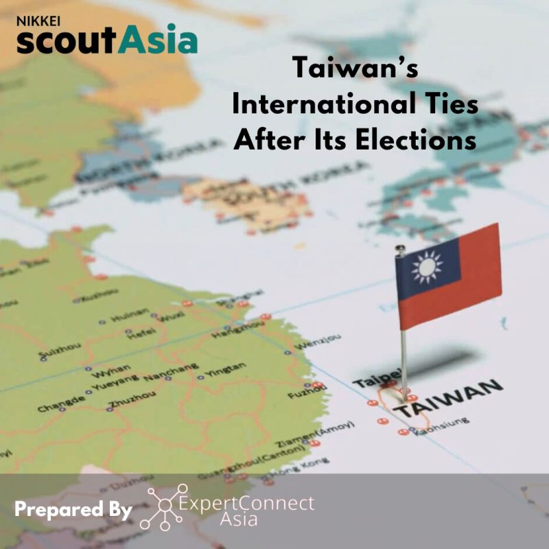 Expert_APAC's tweet photo. U.S. Secretary of State congratulates to President-elect, stressing the global importance of maintaining peace in the Taiwan Strait given Taiwan's pivotal role in semiconductor industry and critical shipping routes. To find out more, check out 📷https://t.co/SyzK2OeBMP 

#taiwan https://t.co/yHLKjoSUPz