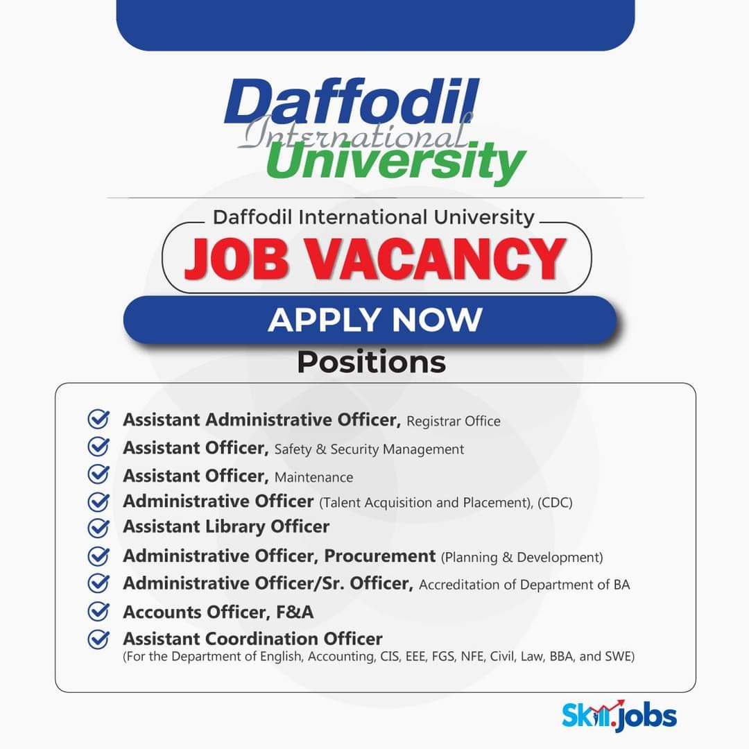 Daffodil International University tweet media