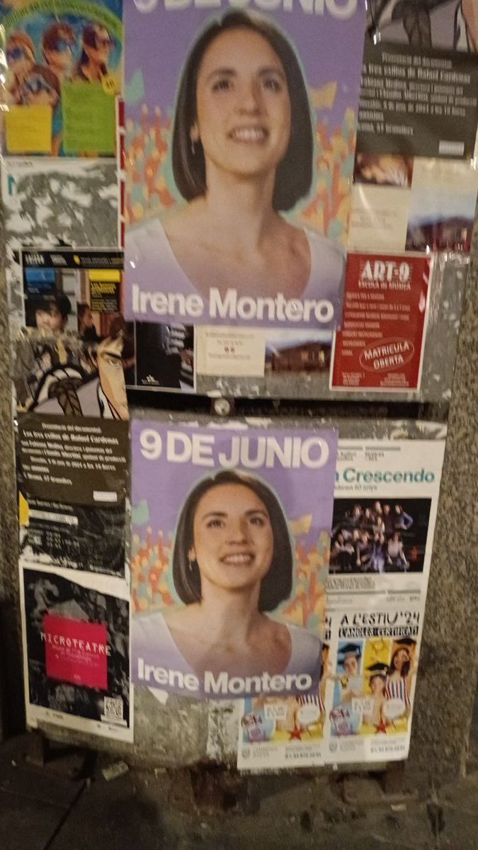 PodemGranollers's tweet photo. 🟣Irene Montero representa a la izquierda incómoda que dice las verdades a la cara y no se calla. https://t.co/SFN4BbJpYN