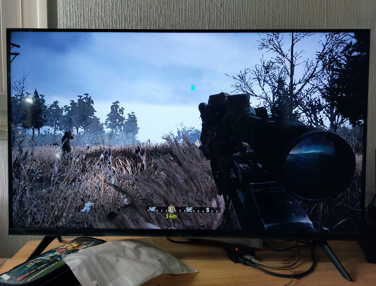 PatMiner2b's tweet photo. Call of Duty Modern Warfare : Reflex version Nintendo Wii sur ma TV 4K de chez Samsung (43 pouces). #nintendowiigames #nintendowii #nintendowiigame #Nintendo #wii #wiimote #wiiwii #wiigames #wiigame #cod4 #cod4remastered #cod4wii #callofdutymodernwarfare #callofduty #callofduty4 https://t.co/6986gsK3Hr