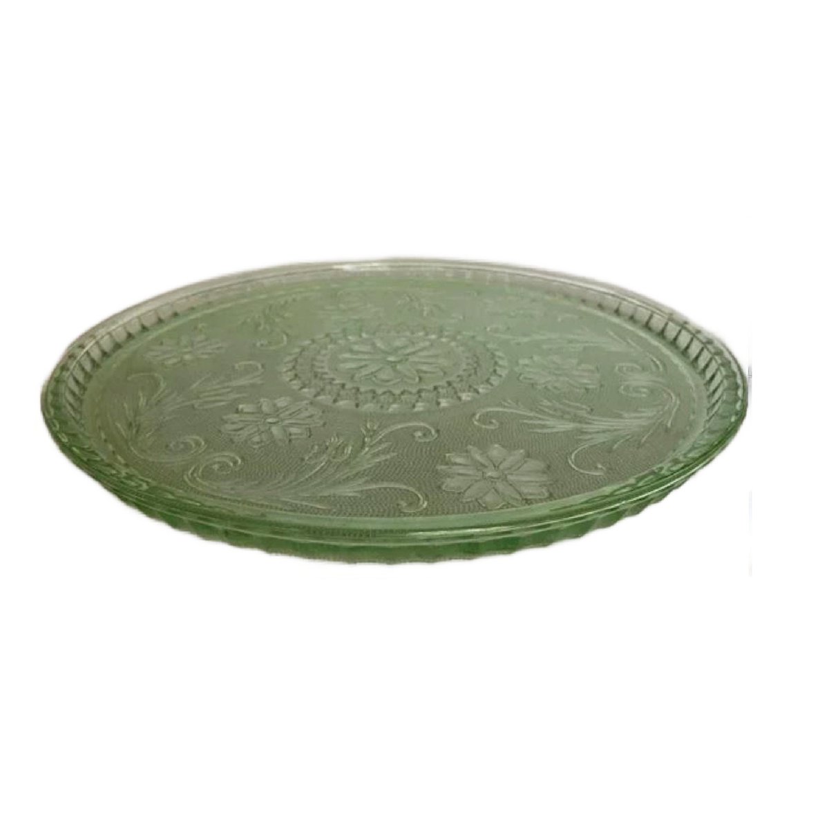 JunkYardBlonde's tweet photo. Vintage Tiara Glass Chantilly Green Drink Tray, Glass Serving Tray, Decanter Tray, Desert Tray 1970s, Free Shipping https://t.co/ipgCtuZCvC #Etsy #JunkYardBlonde #GreenPlatter https://t.co/lN2TBh1tuH