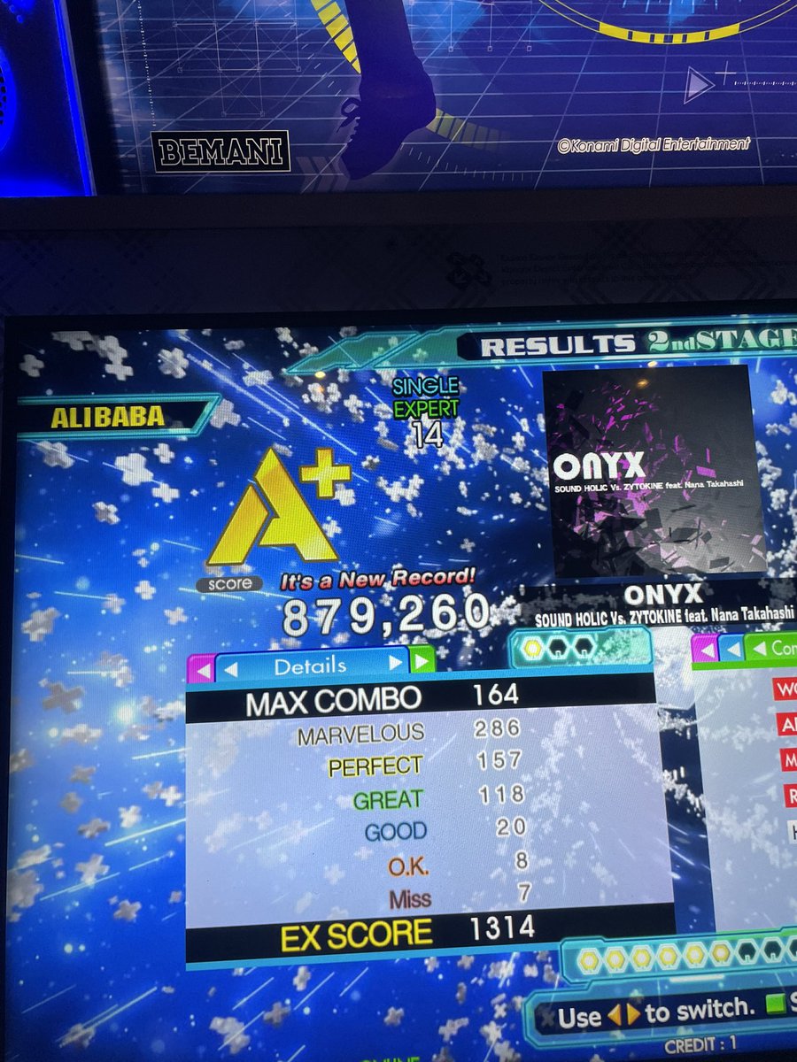 PFC #37, New Ceiling Score on 14 and cleared all songs  from level 7 to 10 on the A-20 folder
