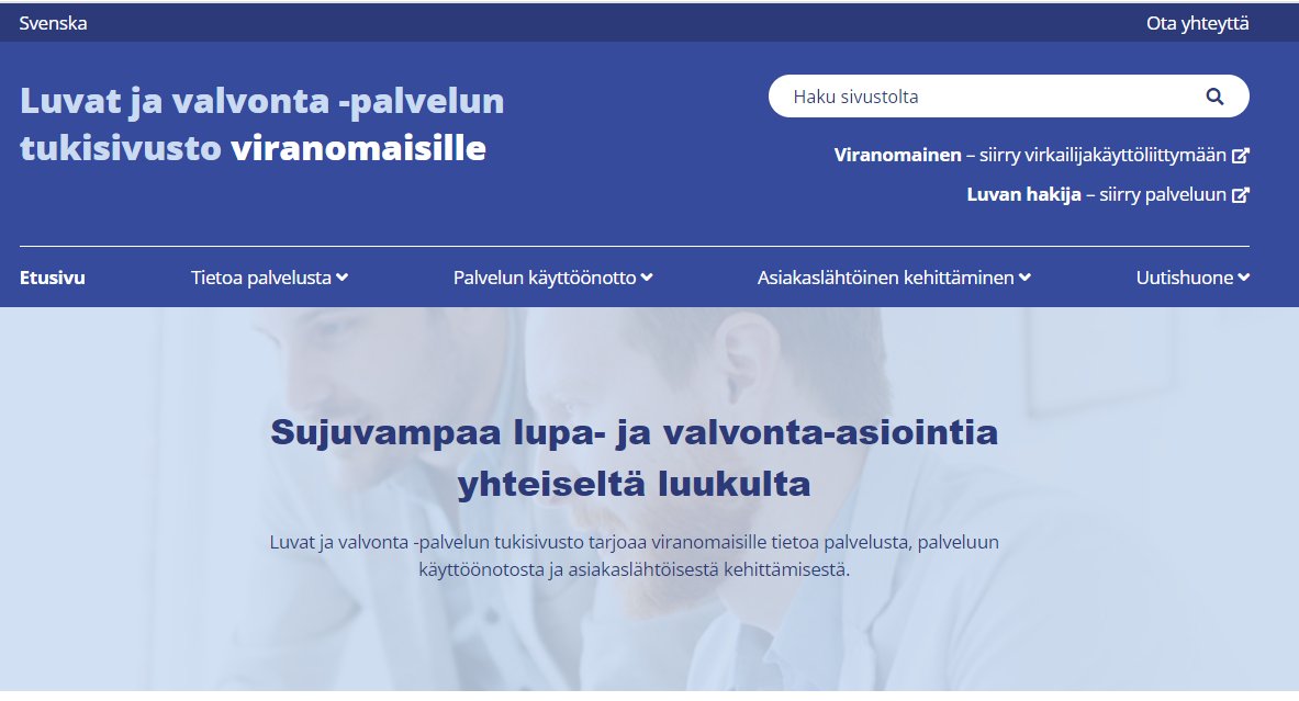 #Viranomainen! Olet kenties kuullut Luvat ja valvonta -palvelusta, mutta haluaisit oppia lisää sen roolista, hyödyistä ja palveluprosesseista Luvat ja valvonta -palvelun tukisivusto on apunasi palveluun liittyvissä kysymyksissä💡Tutustu tukisivustoon 👉
luvatjavalvonta.fi