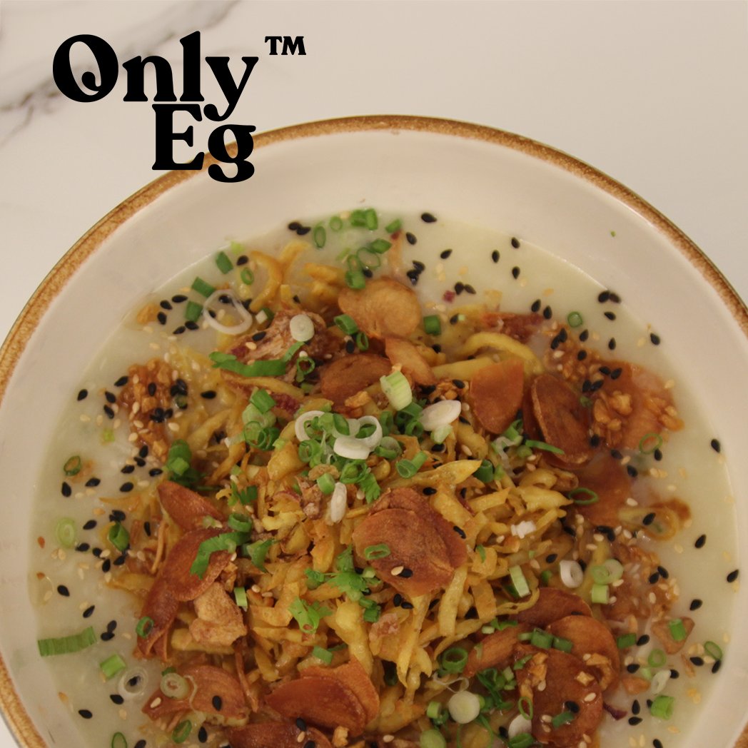 onlyegsg's tweet photo. Start your day right with a hearty bowl of porridge and OnlyEg Omelette—packed with protein, flavour and no cholesterol!

#onlyeg #alternativeegg #plantpowered https://t.co/qvTNszALKE