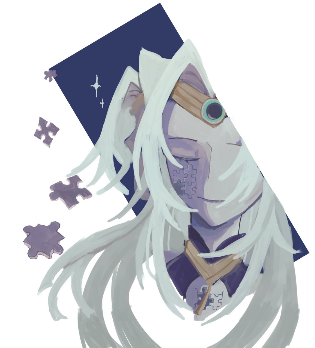 goshenight's tweet image. Puzzle pieces #Xipe #HonkaiStarRail