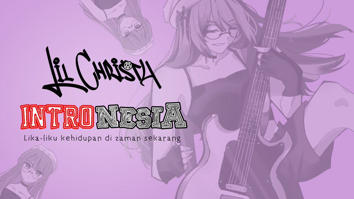 LilChrista666's tweet photo. RELEASED NEW ORIGINAL SONG!
https://t.co/q7hhyraesk

Like, Comment, &amp; Subscribe🇮🇩
#vtuber #vsinger #originalsong #indonesia #poppunk #punkrock #alternative #aesthetic #viral #twitter #youtube #tiktok #vtuberID #debut #anime #utaite #lilchrista #vtuberuprising #subscribe #flstudio https://t.co/JAGfg5ZDjU