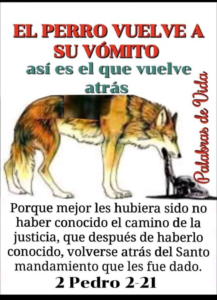 No vuelvas atrás ,vuélvete a Dios