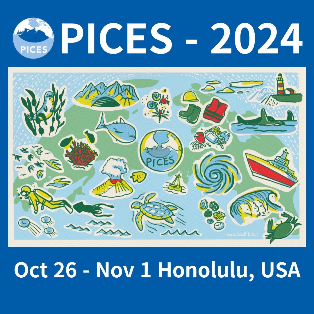 ❗️Important extended deadline for PICES 2024❗️
Thinking of joining us for PICES 2024? You have more time to get your abstract and registration in! 

New deadline of June 30th for:
- Abstract submissions 
- Early registration 
- Financial support applications

🌐Meeting details