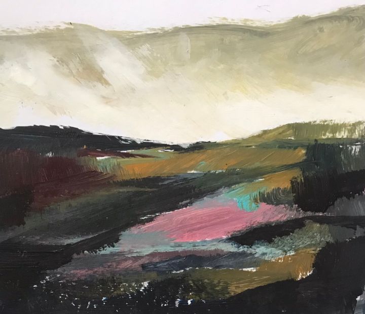 SusanWhatling's tweet photo. Art of the Day: "Hill Storm 1 by Susan Whatling". Buy at: https://t.co/8oWszTvLvW https://t.co/fsOcH5bwGp