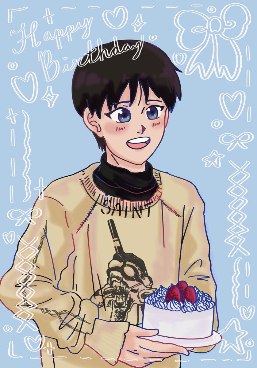 Happy Birthday Shinji 🎂

#碇シンジ誕生祭2024
#碇シンジ生誕祭2024