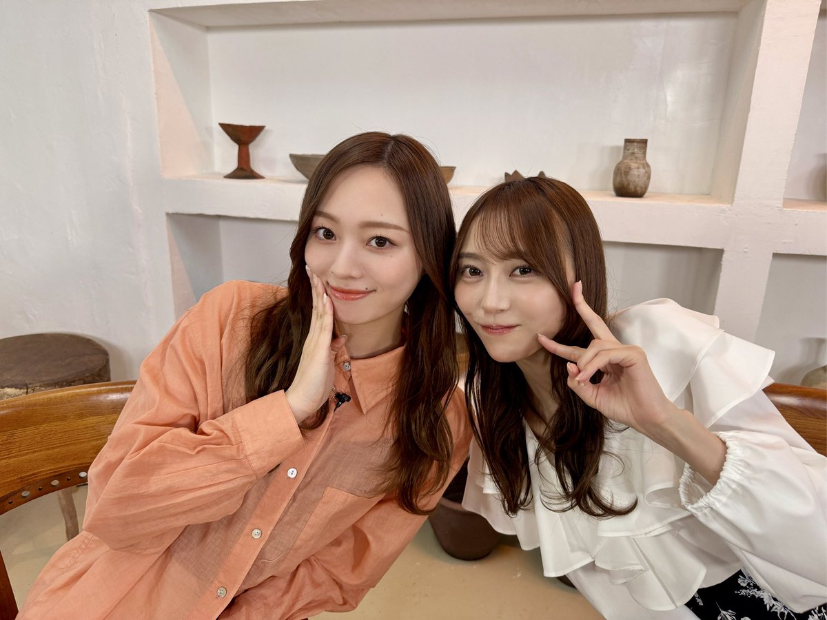 サシメン』Vol.2公開🫶 🥘#梅澤美波× #弓木奈於🥳 今回は