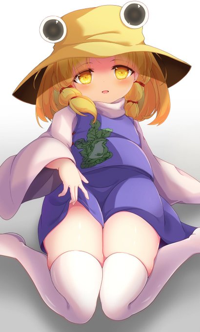 #6月6日は諏訪子の日

過去絵の太もも諏訪子様。
今日はカエルの日というものらしい。

#東方project 