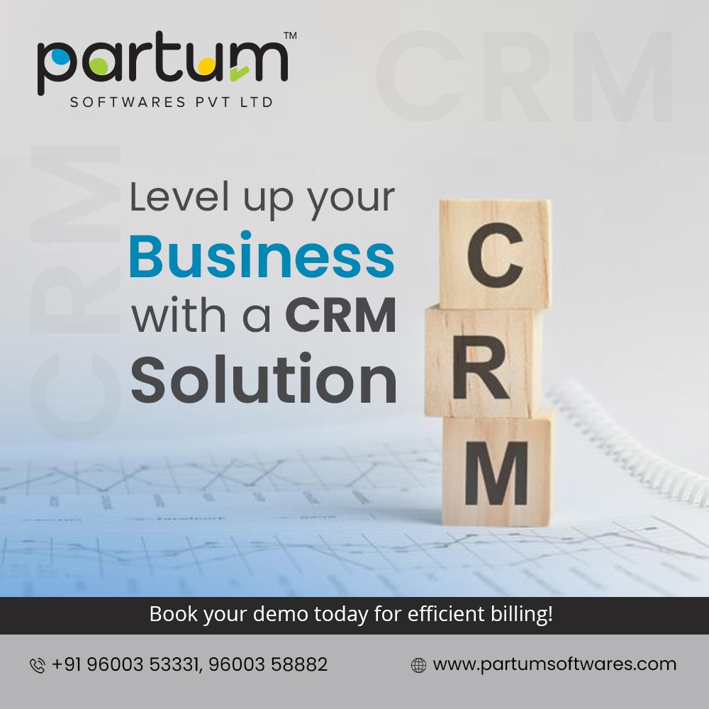 PartumSoftwares's tweet image. Level up your business with a CRM solution!
Contact Us : +91 96003 89991
partumsoftwares.com
  #financemanagementsoftware #inventorymanagementsoftware    #textilebillingsoftware #businesssoftwares #CRMsoftware #petrolbunksoftware    #softwaredevelopmentcompany