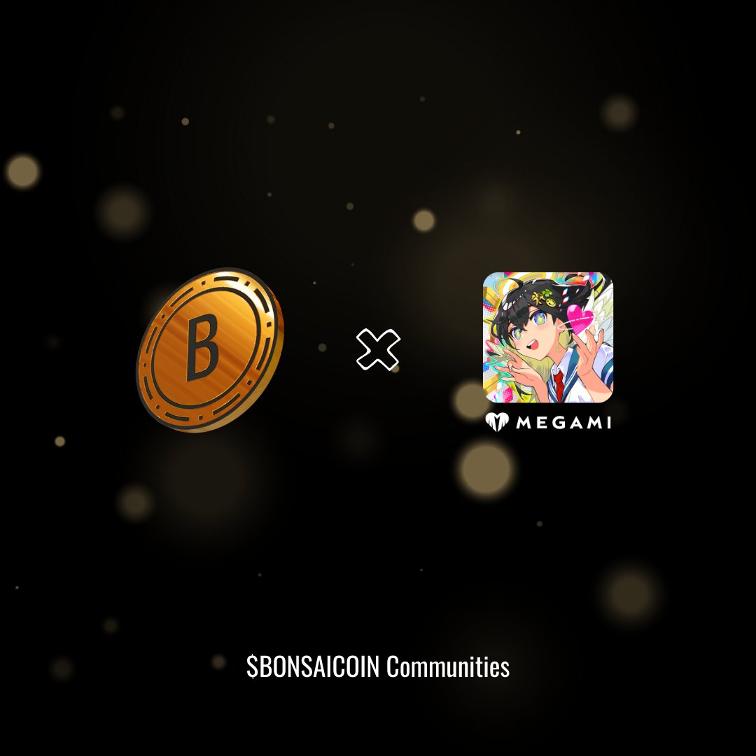 Thank you for 700 followers.

$BONSAICOIN to MEGAMI
<a href="/MEGAMINFT/">MEGAMI</a> <a href="/_NaokiSaito/">さいとう なおき🍀</a> 

日本の文化とコンテンツは、
世界にすでに届いている。

We make Bonsai.