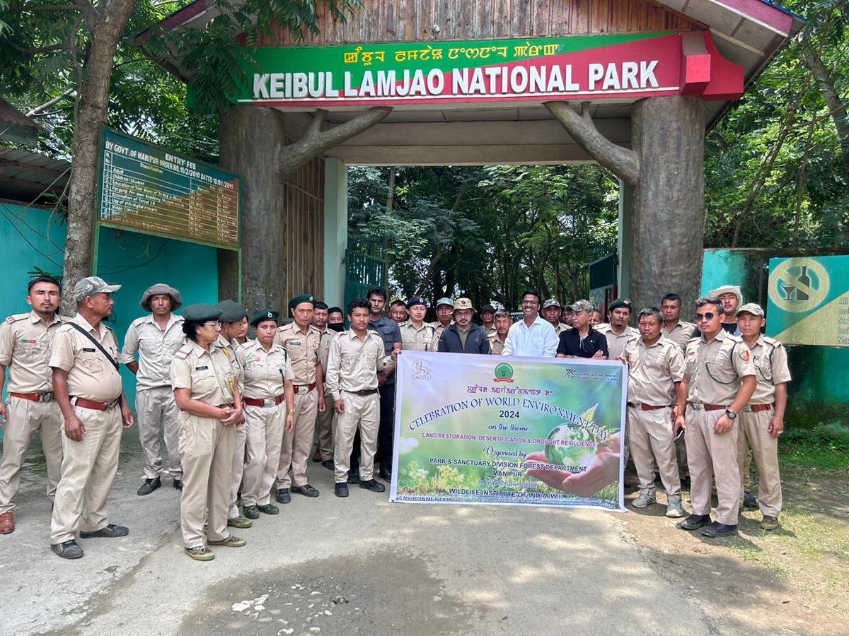 VikramNadhe's tweet photo. World Environment Day celebration Keibul Lamjao National Park
#environment_day
#keibul
#nationalpark . https://t.co/xFAj9SmgZh