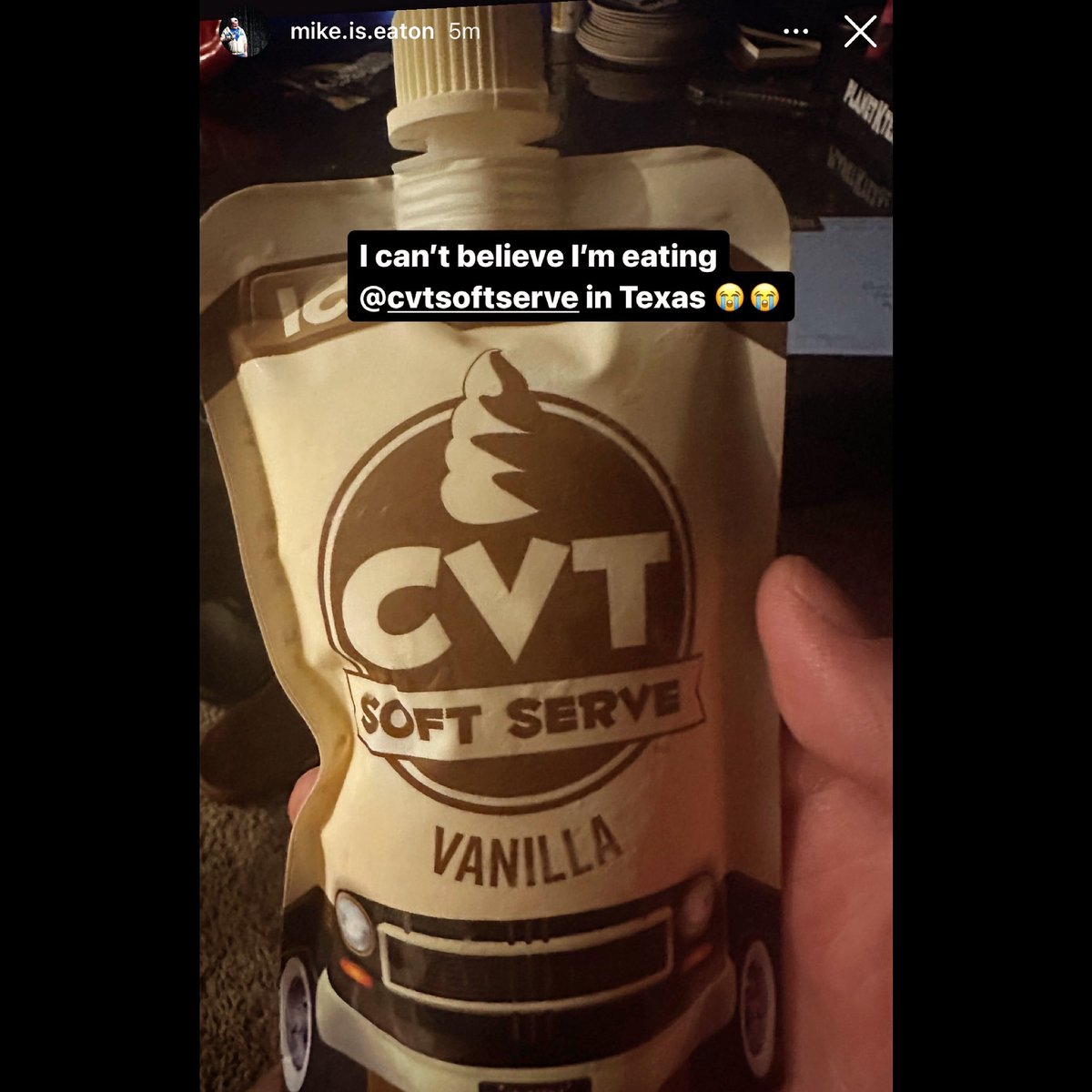 CVTSoftServe's tweet photo. Believe it 🤠 #CVTx https://t.co/ugTseRFefQ