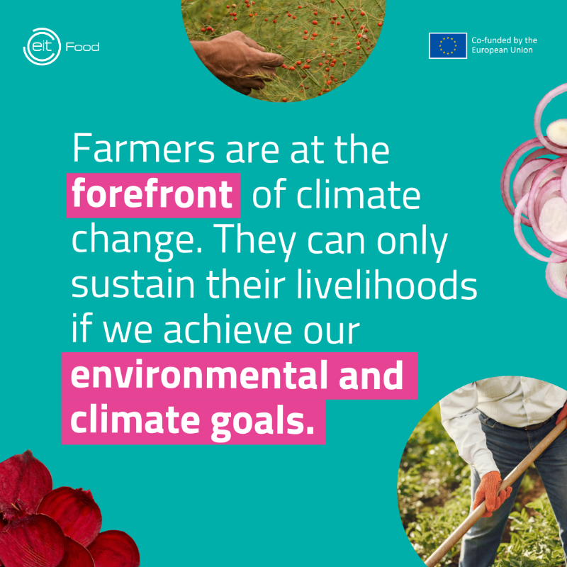 EITFood's tweet photo. Farmers across the #EU are voicing their struggles.🚜 Reasons vary from increasing costs to unfair competition &amp; environmental changes.

We need a #RegenerativeFoodSystem supporting farmers, says our CEO Richard.

How can we help? https://t.co/0hwtgHtu3O

#RegenerateToAccelerate