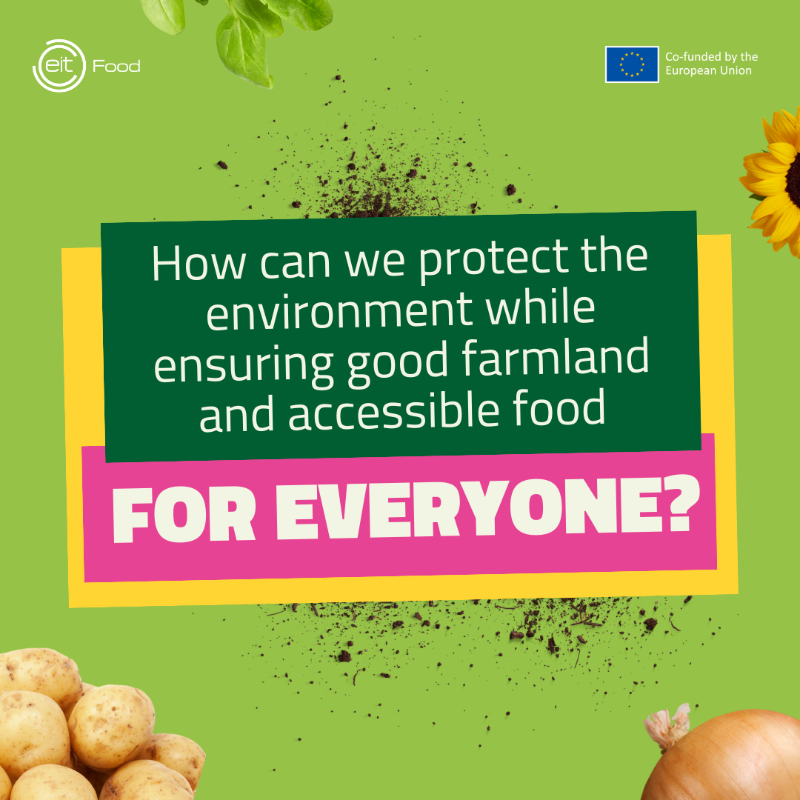 EITFood's tweet photo. Farmers across the #EU are voicing their struggles.🚜 Reasons vary from increasing costs to unfair competition &amp; environmental changes.

We need a #RegenerativeFoodSystem supporting farmers, says our CEO Richard.

How can we help? https://t.co/0hwtgHtu3O

#RegenerateToAccelerate