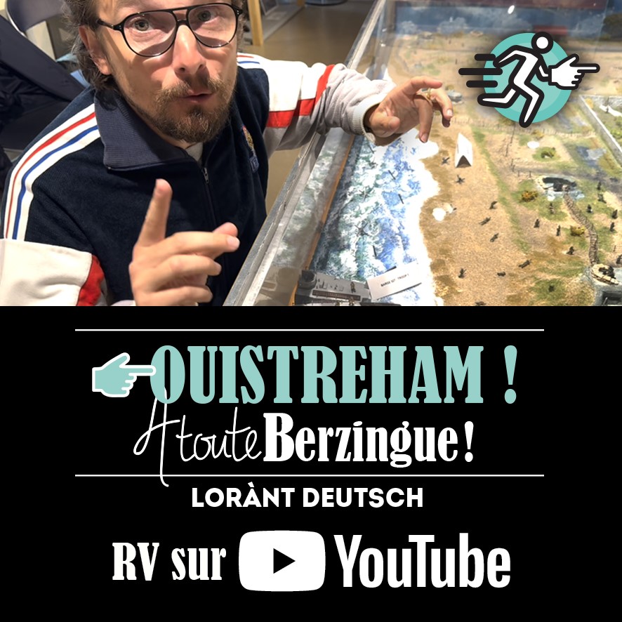 Lorant Deutsch - A Toute Berzingue ! (@a_tt_berzingue) on Twitter photo Découvrez ma nouvelle chronique sur la ville de Ouistreham : bit.ly/3yRn1iU
@Normandie <a href="/RegionNormandie/">Région Normandie</a>
#debarquement #DdayRemembrance Découvrez ma nouvelle chronique sur la ville de Ouistreham : bit.ly/3yRn1iU
@Normandie <a href="/RegionNormandie/">Région Normandie</a>
#debarquement #DdayRemembrance