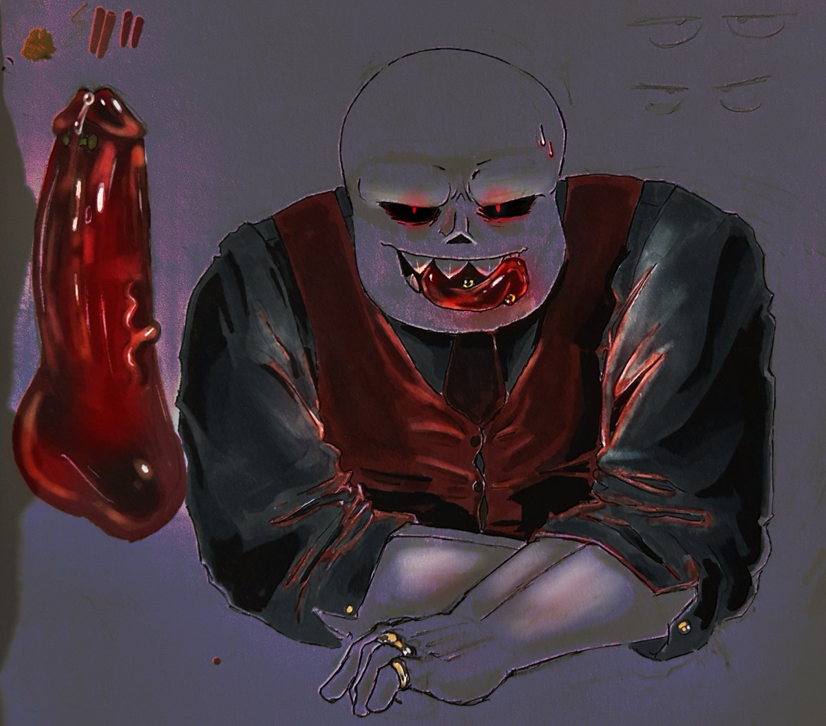 JaysWaterfall's tweet photo. me and a friend were watching the solygbm comic dub and the voice actor gave me chills (and an idea) #mafiafell also I do NOT ship Fr@ns we just like thirsting over this creepy ass man together GAVHDTVAHHSHSK https://t.co/WyniZa5SaQ