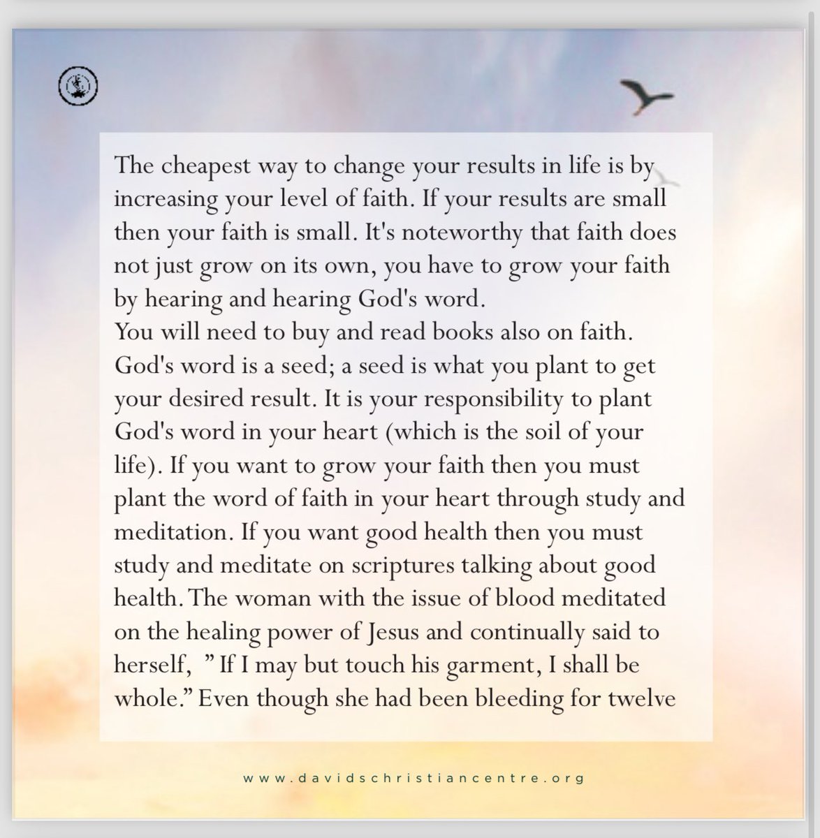 dcclagos's tweet photo. It’s Day 79 of “90 Days With Jesus!” Topic - 100% RESPONSIBILITY 2
Our anchor scripture is from Matthew 9:22 (KJV)
You’ll be blessed by this teaching.
You can view full video on our YouTube and subscribe to the channel- https://t.co/rKV1I5BhZl
#90DaysWithJesus https://t.co/LgMpKtsYPp