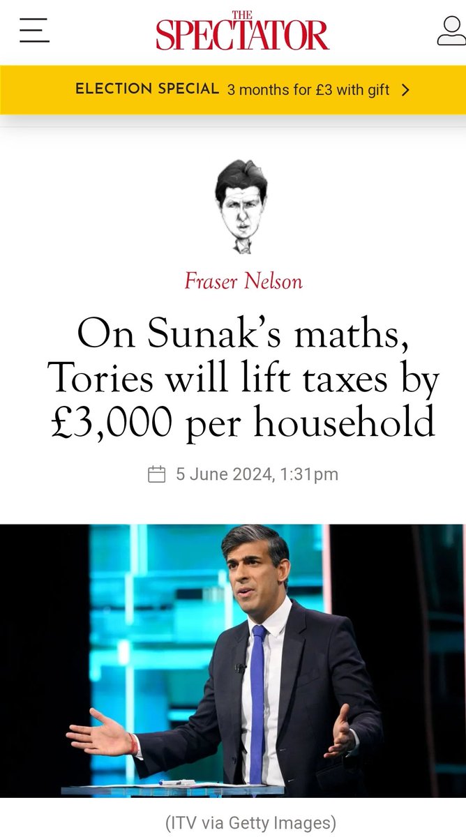 That damn non-independent and biased rag, the Spectator has provided costing of our spending based on our methodology.