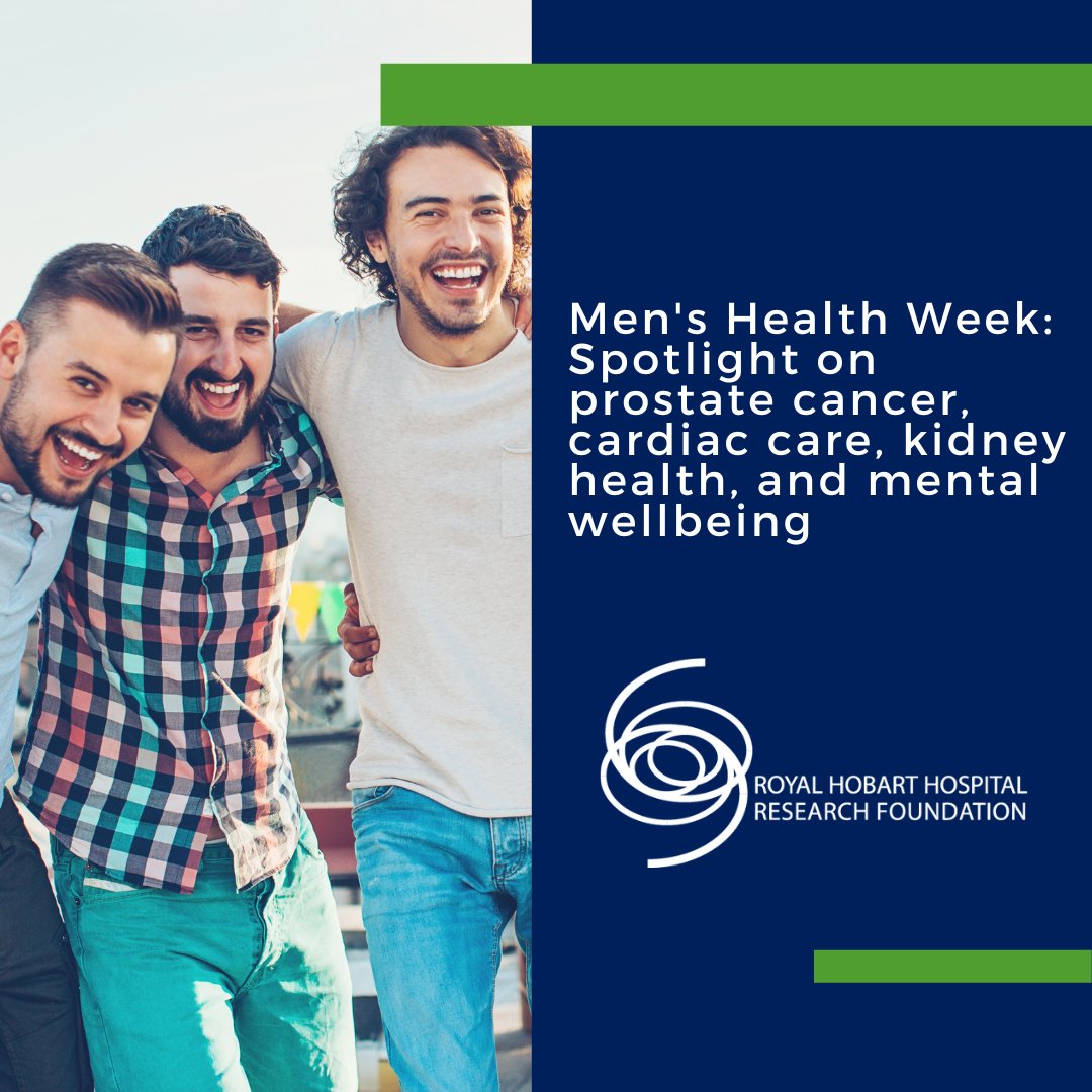 RHHresearch's tweet image. 🚀 Men's Health Week is here! Discover the groundbreaking research that’s transforming prostate cancer, heart disease, kidney health & mental health care for men in Tasmania 🌟
Read the full article to learn how @RHHresearch is making a difference. 👇
🔗 bit.ly/menshealthweek…