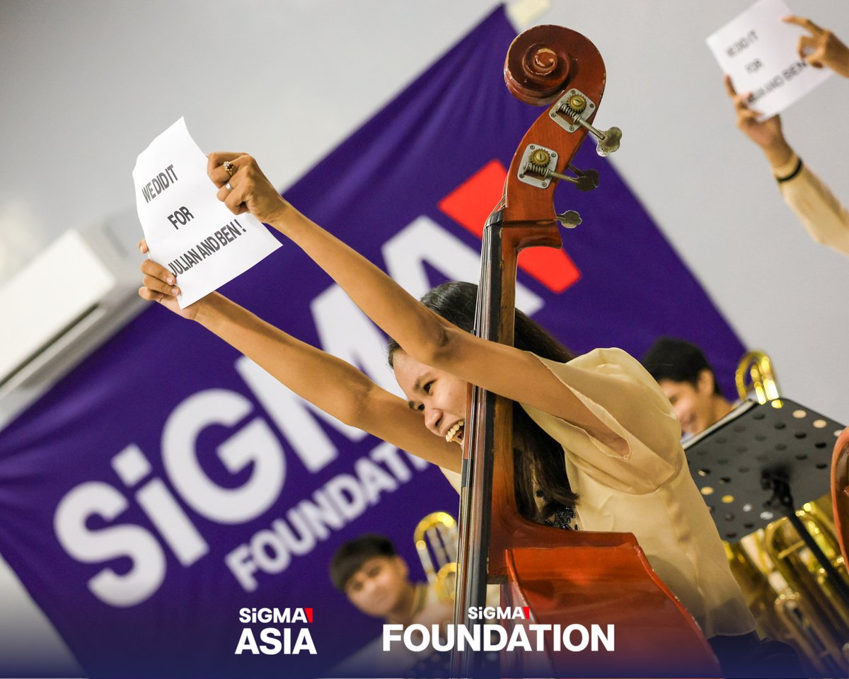SiGMAworld_'s tweet photo. 🌟What a truly uplifting day! In our relentless pursuit of change, SiGMA Foundation launches its first Multi-Sensory Hall in Bataan, Philippines, dedicated to nurturing cultural expression and fostering artistic growth among the youth of the community.
#SiGMAFoundation https://t.co/V8iJz2A9LO