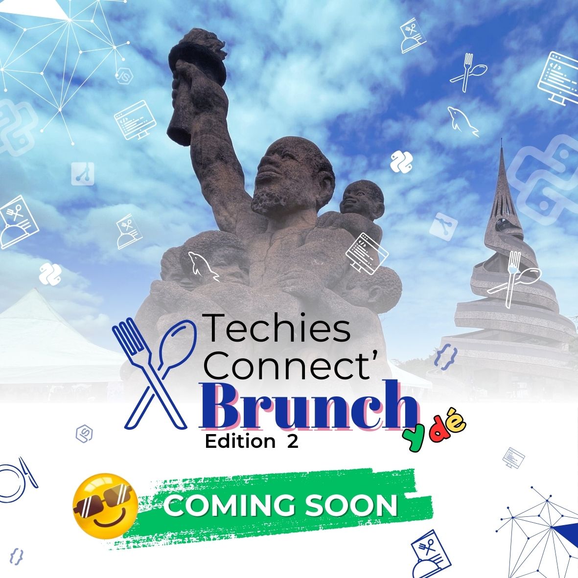 𝐋𝐞 𝐓𝐞𝐜𝐡𝐢𝐞𝐬 𝐂𝐨𝐧𝐧𝐞𝐜𝐭 𝐁𝐫𝐮𝐧𝐜𝐡 𝐫𝐞𝐯𝐢𝐞𝐧𝐭 𝐚̀ 𝐘𝐚𝐨𝐮𝐧𝐝𝐞́!💻🫂🥗
Revivez une expérience Friendly, Fun and Food entre les passionnés #techies du continent!🇨🇲 
👉chat.whatsapp.com/FftEz2jxM1IELs…
👉linkedin.com/company/lebrun…
#TechiesConnectBrunch #Community #Tech4Future