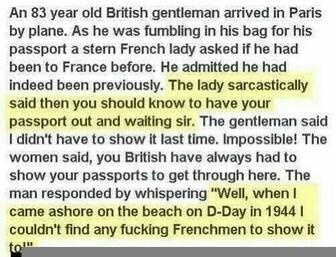 Allus meks me chuckle this on #DDay 🇬🇧🇫🇷