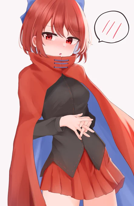 わ、私の日だなんて…#6月6日は赤蛮奇の日 
