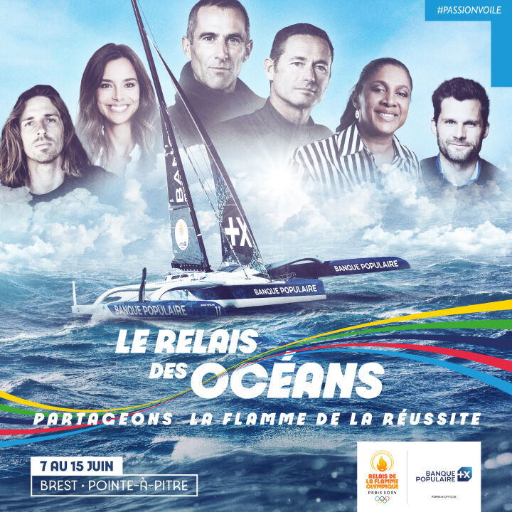 VirtualRegatta's tweet photo. Relais des Océans sur Virtual Regatta ! 🏅 @Paris2024 @VoileBanquePop 

Participez à la course de Brest à Pointe-à-Pitre en synchronisation avec Armel Le Cléac'h et la flamme olympique.

📅 Dates : 7-15 juin 

🎮 Inscrivez-vous maintenant et gagnez des récompenses incroyables ! https://t.co/7kCgEemZug